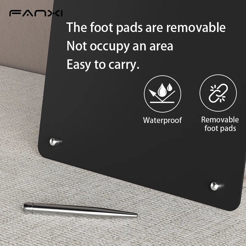 Magnetic Message Board – Desktop Erasable Double Sided Aluminum Frame Board - ZOOMNSTORE