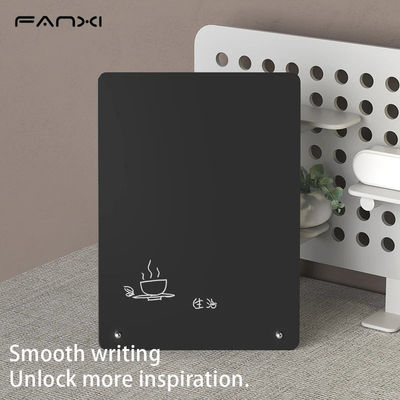 Magnetic Message Board – Desktop Erasable Double Sided Aluminum Frame Board - ZOOMNSTORE