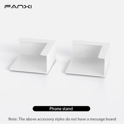 Magnetic Message Board – Desktop Erasable Double Sided Aluminum Frame Board - ZOOMNSTORE