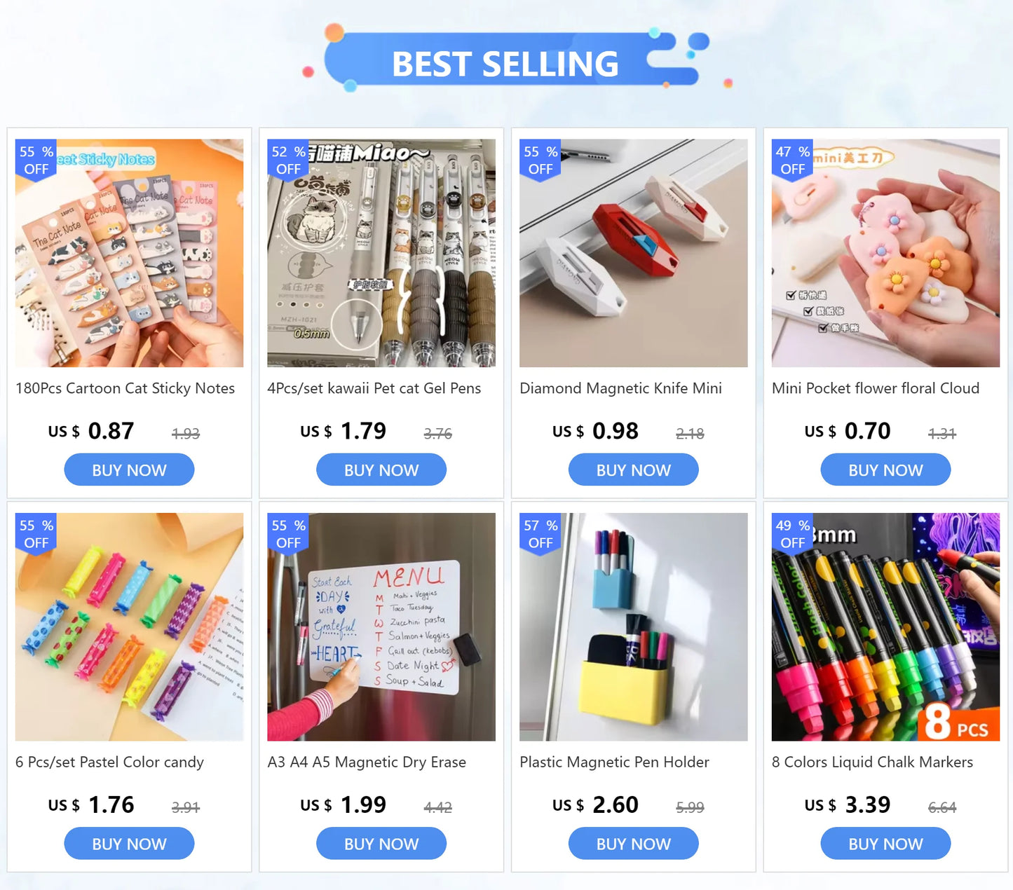 Magnetic Pen Holder - Plastic Marker Storage Box & Pen Organizer for Office - ZOOMNSTORE