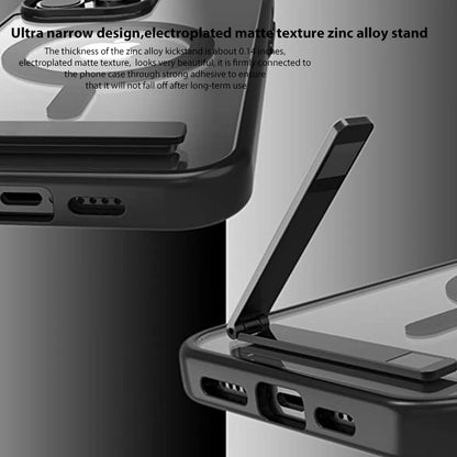 Magnetic iPhone Case with Stand - Protective Cover for iPhone 11 12 13 14 15 16 Pro Max Plus - ZOOMNSTORE