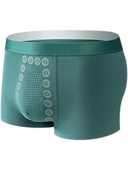Magnetic Therapy Underwear - Breathable Men's Boxer Shorts With Tourmaline Fabric - ZOOMNSTORE