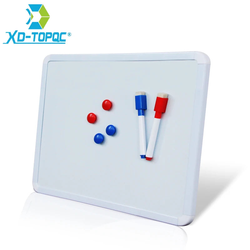 Magnetic Whiteboard PVC Frame - Round Dry Erase Board for Kitchen Notes - ZOOMNSTORE