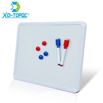Magnetic Whiteboard PVC Frame - Round Dry Erase Board for Kitchen Notes - ZOOMNSTORE
