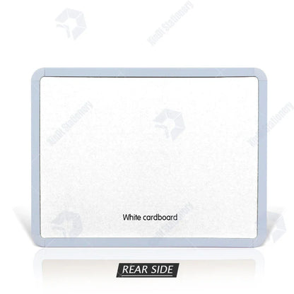 Magnetic Whiteboard PVC Frame - Round Dry Erase Board for Kitchen Notes - ZOOMNSTORE