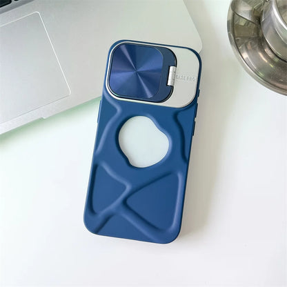 Magnetic Silicone Case for iPhone 11-17 Pro Max with Lens Protection and MagSafe Stand - ZOOMNSTORE