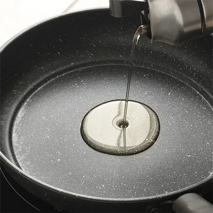 Maifan Stone Frying Pan - Non-Stick Cookware With Heat-Insulating Handle | Durable Carbon Steel Pan - ZOOMNSTORE