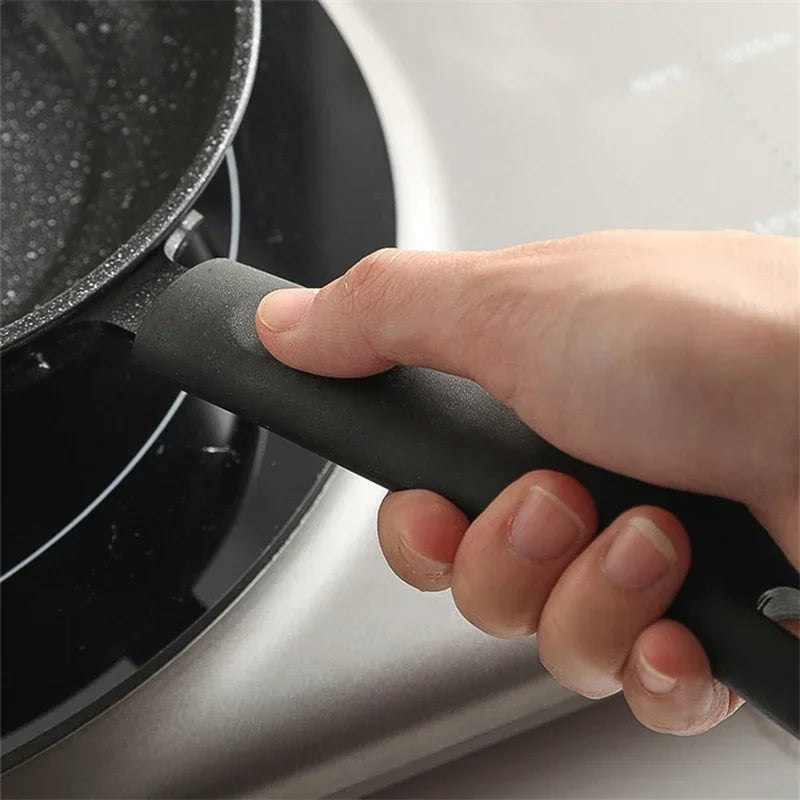 Maifan Stone Frying Pan - Non-Stick Cookware With Heat-Insulating Handle | Durable Carbon Steel Pan - ZOOMNSTORE