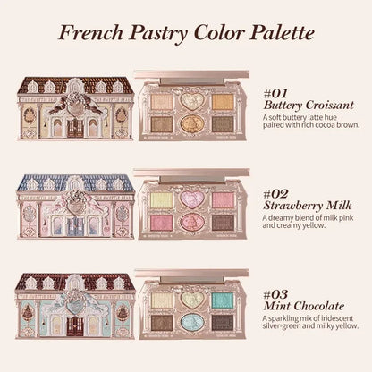 Makeup Box Gift Set | All In One Perfume Shimmer Eye Shadow Palette & Lip Jelly - ZOOMNSTORE