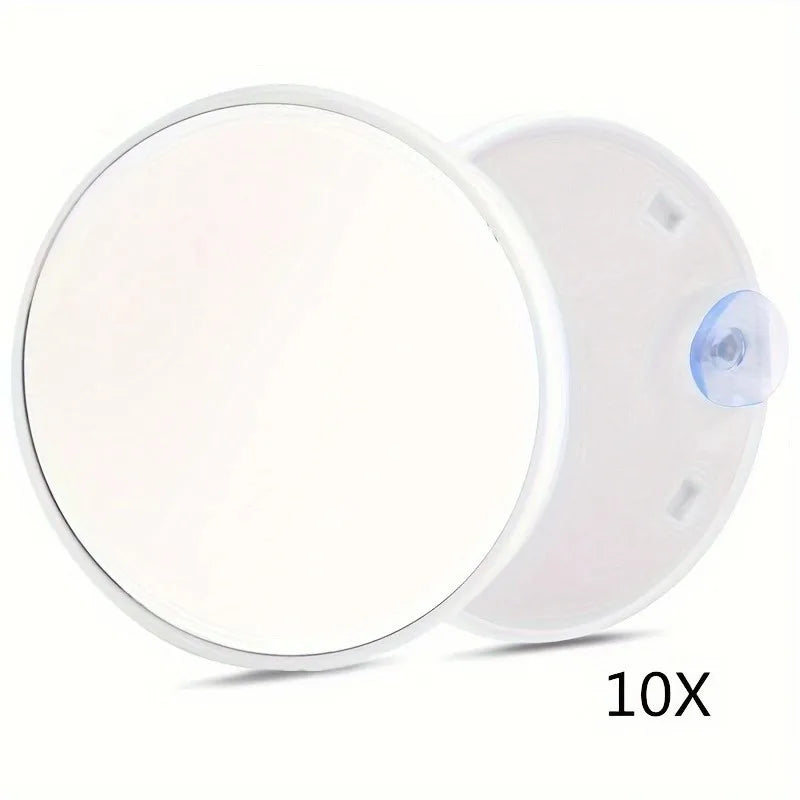 Makeup Magnifying Mirror – 10x Suction Cup Bathroom Vanity Mirror for Acne Pore Cleaning - ZOOMNSTORE