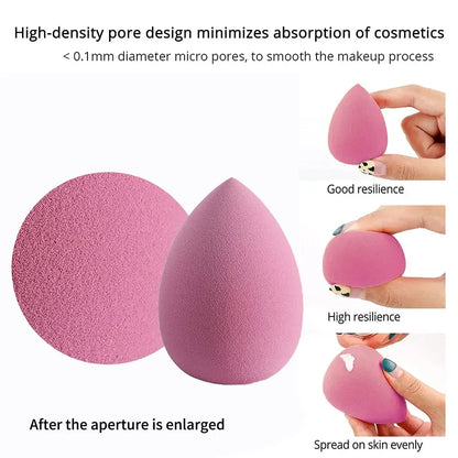 Makeup Sponge Blender - 4/8pcs Soft Foundation Sponges Beauty Puff Set - ZOOMNSTORE