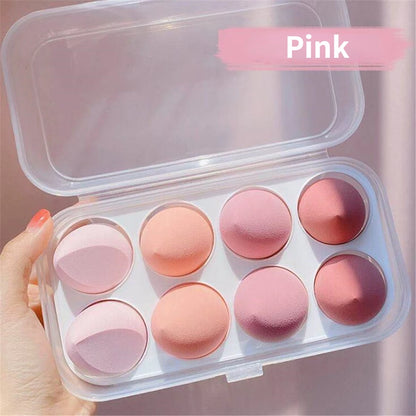 Makeup Sponge Blender - 4/8pcs Soft Foundation Sponges Beauty Puff Set - ZOOMNSTORE