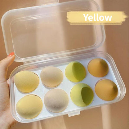 Makeup Sponge Blender - 4/8pcs Soft Foundation Sponges Beauty Puff Set - ZOOMNSTORE