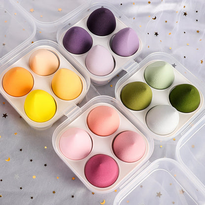 Makeup Sponge Blender - 4/8pcs Soft Foundation Sponges Beauty Puff Set - ZOOMNSTORE