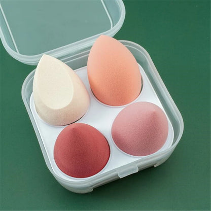 Makeup Sponge Blender - 4/8pcs Soft Foundation Sponges Beauty Puff Set - ZOOMNSTORE