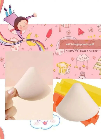 Makeup Sponge Puff | Cosmetic Puff Set 3 Pieces - Soft Portable Beauty Sponge Trio - ZOOMNSTORE