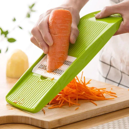 Mandoline Slicer Stainless Steel Vegetable Cutter With 3 Julienne Blades - ZOOMNSTORE