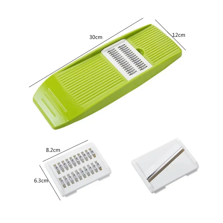 Mandoline Slicer Stainless Steel Vegetable Cutter With 3 Julienne Blades - ZOOMNSTORE