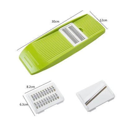 Mandoline Slicer Stainless Steel Vegetable Cutter With 3 Julienne Blades - ZOOMNSTORE