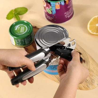 Stainless Steel Manual Can Opener - Multifunctional Kitchen Gadget  Bottle Opener - ZOOMNSTORE