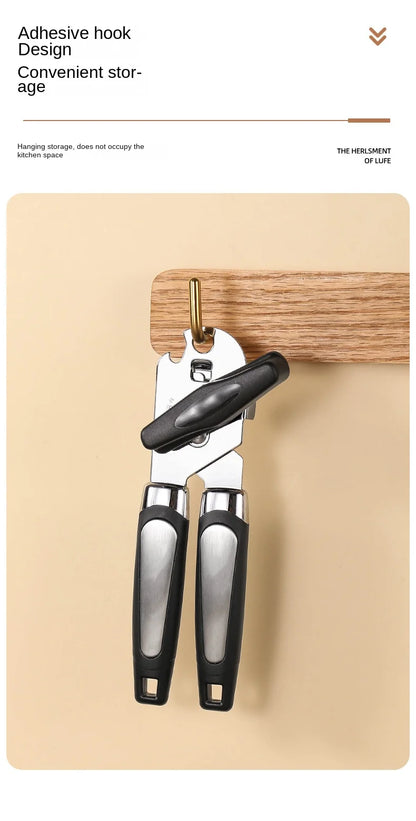 Stainless Steel Manual Can Opener - Multifunctional Kitchen Gadget  Bottle Opener - ZOOMNSTORE