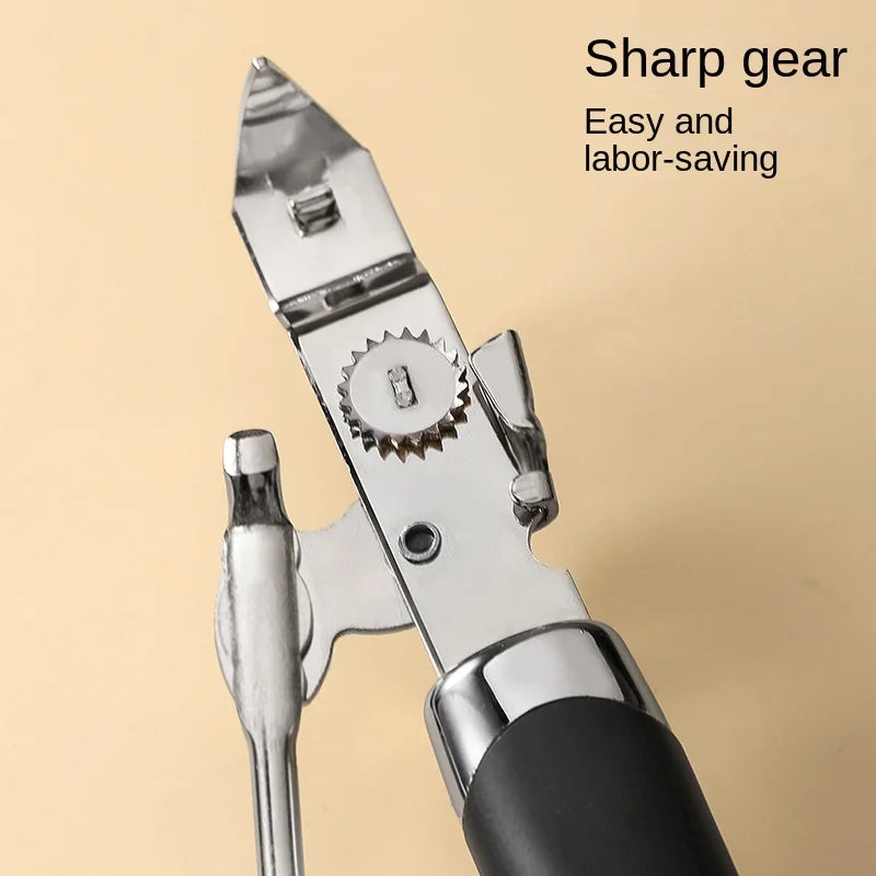 Stainless Steel Manual Can Opener - Multifunctional Kitchen Gadget  Bottle Opener - ZOOMNSTORE