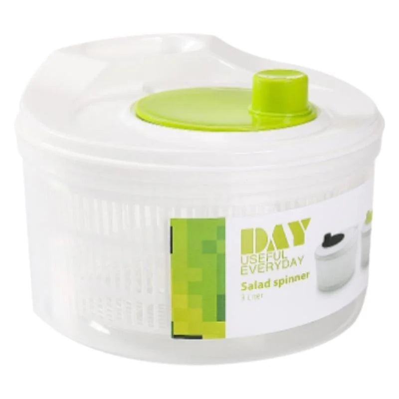 Vegetable Dehydrator  Salad Spinner - Manual Kitchen Gadget for Fruits  Lettuce - ZOOMNSTORE