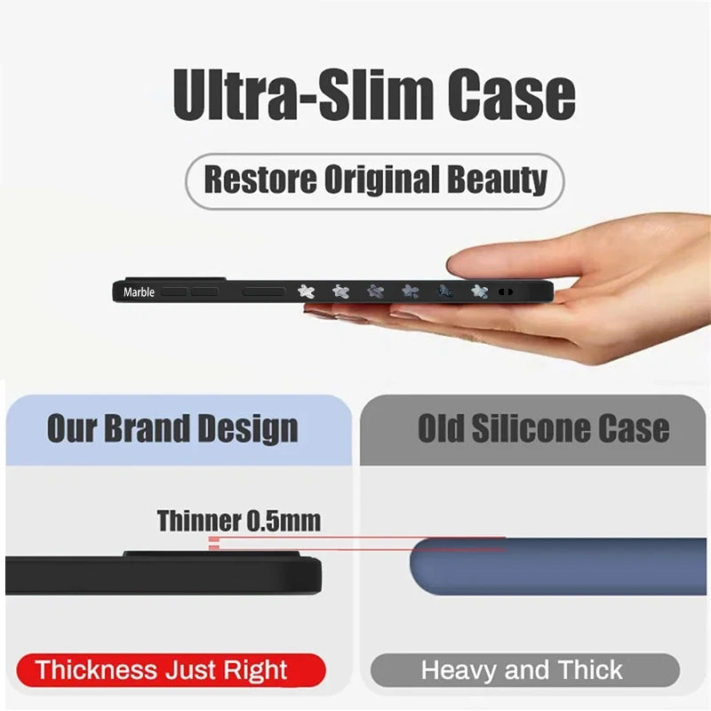 Colorful Marble Case for Samsung Galaxy S24 S23 S22 S21 S20 FE A Series - Lanyard Cover - ZOOMNSTORE