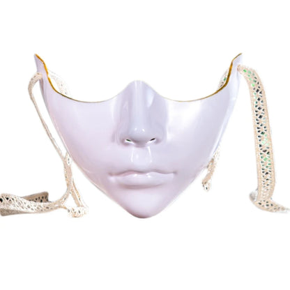 Masquerade Half Face Mask - Cosplay Halloween Eyemask for Men and Women - ZOOMNSTORE