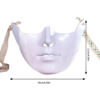 Masquerade Half Face Mask - Cosplay Halloween Eyemask for Men and Women - ZOOMNSTORE