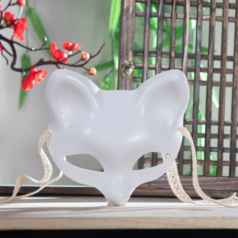 Masquerade Half Face Mask - Cosplay Halloween Eyemask for Men and Women - ZOOMNSTORE