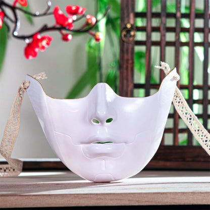 Masquerade Half Face Mask - Cosplay Halloween Eyemask for Men and Women - ZOOMNSTORE