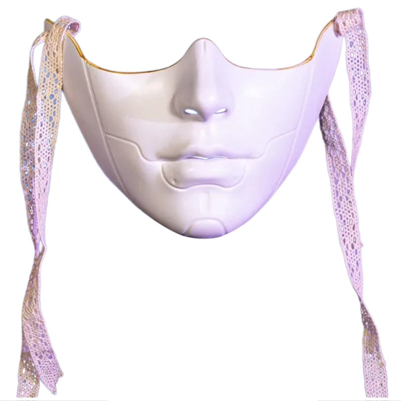 Masquerade Half Face Mask - Cosplay Halloween Eyemask for Men and Women - ZOOMNSTORE