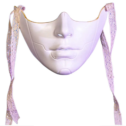 Masquerade Half Face Mask - Cosplay Halloween Eyemask for Men and Women - ZOOMNSTORE