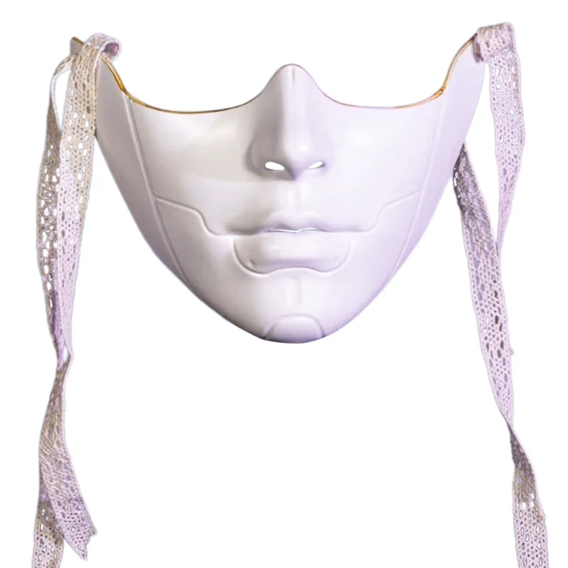 Masquerade Half Face Mask - Cosplay Halloween Eyemask for Men and Women - ZOOMNSTORE