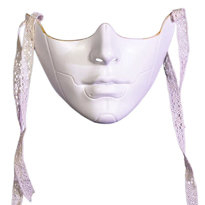 Masquerade Half Face Mask - Cosplay Halloween Eyemask for Men and Women - ZOOMNSTORE