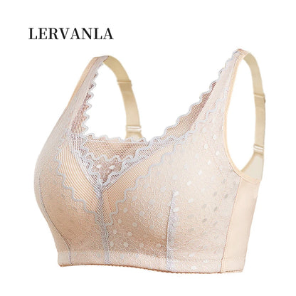 LERVANLA 718 Mastectomy Bra with Pockets for Silicone Breast Forms Prosthesis Women Everyday Bra Artificial Prosthesis - ZOOMNSTORE