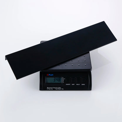 Matt Black Wall Shelf - Modern Bathroom Shelves | Corner Storage Rack 30-50cm - ZOOMNSTORE