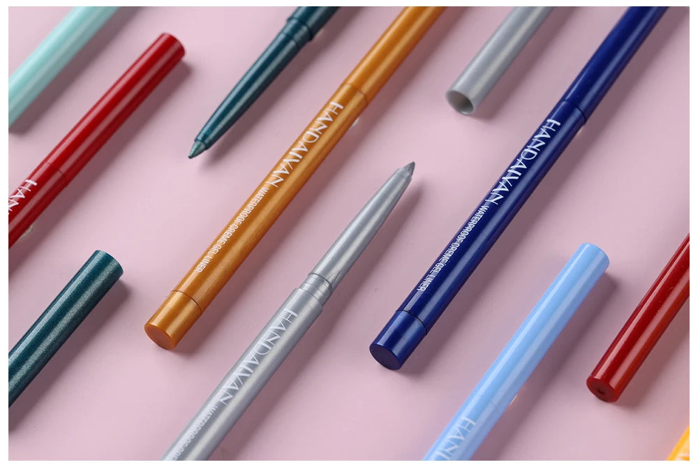 Matte Eyeliner Pencil - Waterproof Gel Pencil With 20 Colorful Shades | Long Lasting, Quick Dry - ZOOMNSTORE