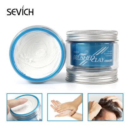 Sevich Matte Hair Clay Gel for Men - Strong Hold Styling Wax - ZOOMNSTORE