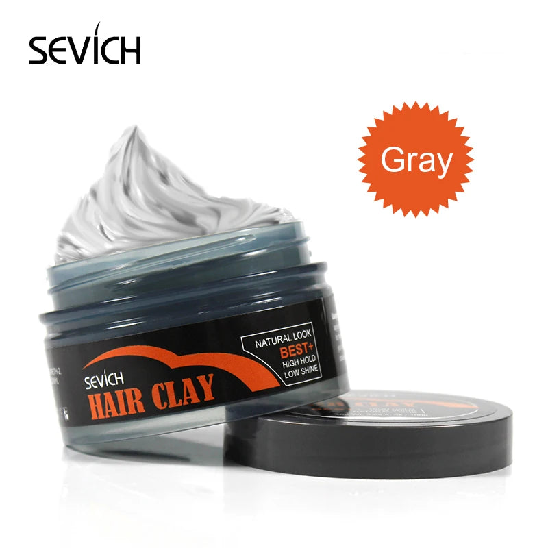 Sevich Matte Hair Clay Gel for Men - Strong Hold Styling Wax - ZOOMNSTORE