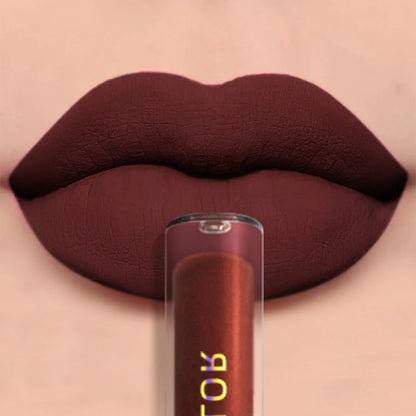 Matte Velvet Lip Gloss - Waterproof Liquid Lipstick in 19 Colors - ZOOMNSTORE