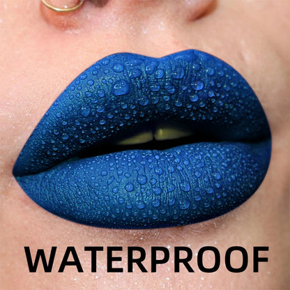 Matte Velvet Lip Gloss - Waterproof Liquid Lipstick in 19 Colors - ZOOMNSTORE