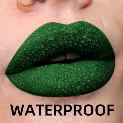 Matte Velvet Lip Gloss - Waterproof Liquid Lipstick in 19 Colors - ZOOMNSTORE