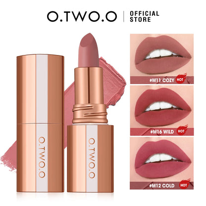OTWOO Matte Lipstick - Long Lasting Waterproof Velvet Lip Tint - ZOOMNSTORE