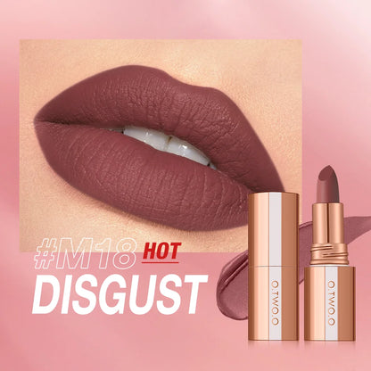 OTWOO Matte Lipstick - Long Lasting Waterproof Velvet Lip Tint - ZOOMNSTORE