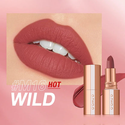 OTWOO Matte Lipstick - Long Lasting Waterproof Velvet Lip Tint - ZOOMNSTORE