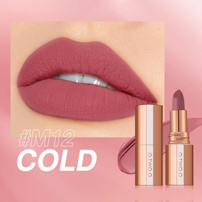 OTWOO Matte Lipstick - Long Lasting Waterproof Velvet Lip Tint - ZOOMNSTORE