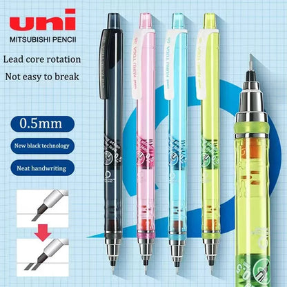 UNI Kurutoga Plus Mechanical Pencil M5-450T - 05mm Automatic Lead Rotation School Supplies - ZOOMNSTORE