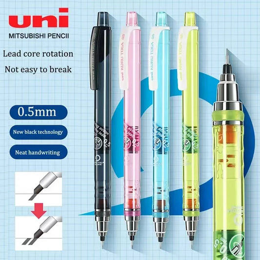 UNI Kurutoga Plus Mechanical Pencil M5-450T - 05mm Automatic Lead Rotation School Supplies - ZOOMNSTORE